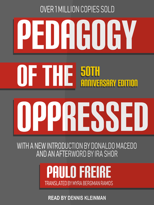 Title details for Pedagogy of the Oppressed by Paulo Freire - Wait list